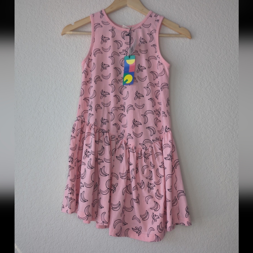 Peas and Queues Banana Print Dress